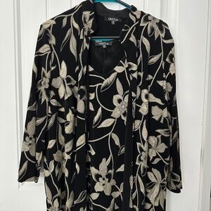 Glittery Dress up Tank and Jacket